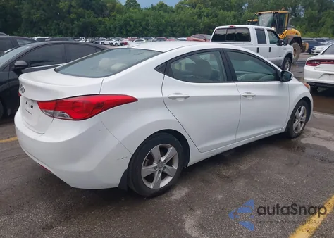 2013 Hyundai Elantra Gls/Limited from USA, damaged, VIN 5NPDH4AE3DH219992